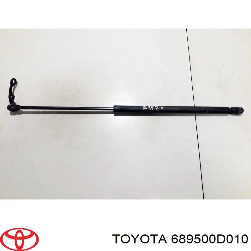 689500D010 Toyota amortecedor de tampa de porta-malas (de 3ª/5ª porta traseira)