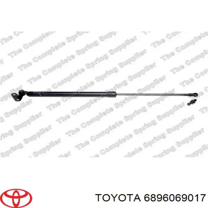 6896069017 Toyota amortecedor de tampa de porta-malas (de 3ª/5ª porta traseira)