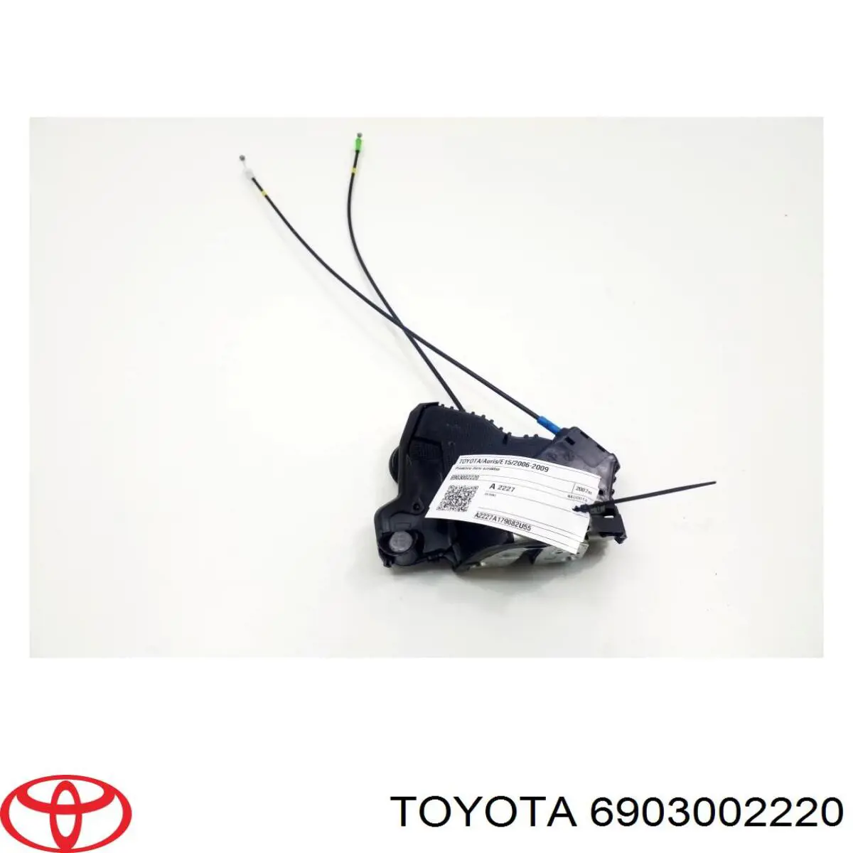 6903002220 Toyota fecho da porta dianteira direita