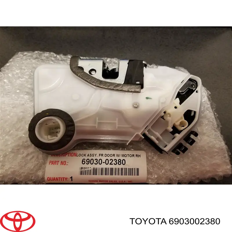 Купить 6903002380 Toyota Замок передней правой двери