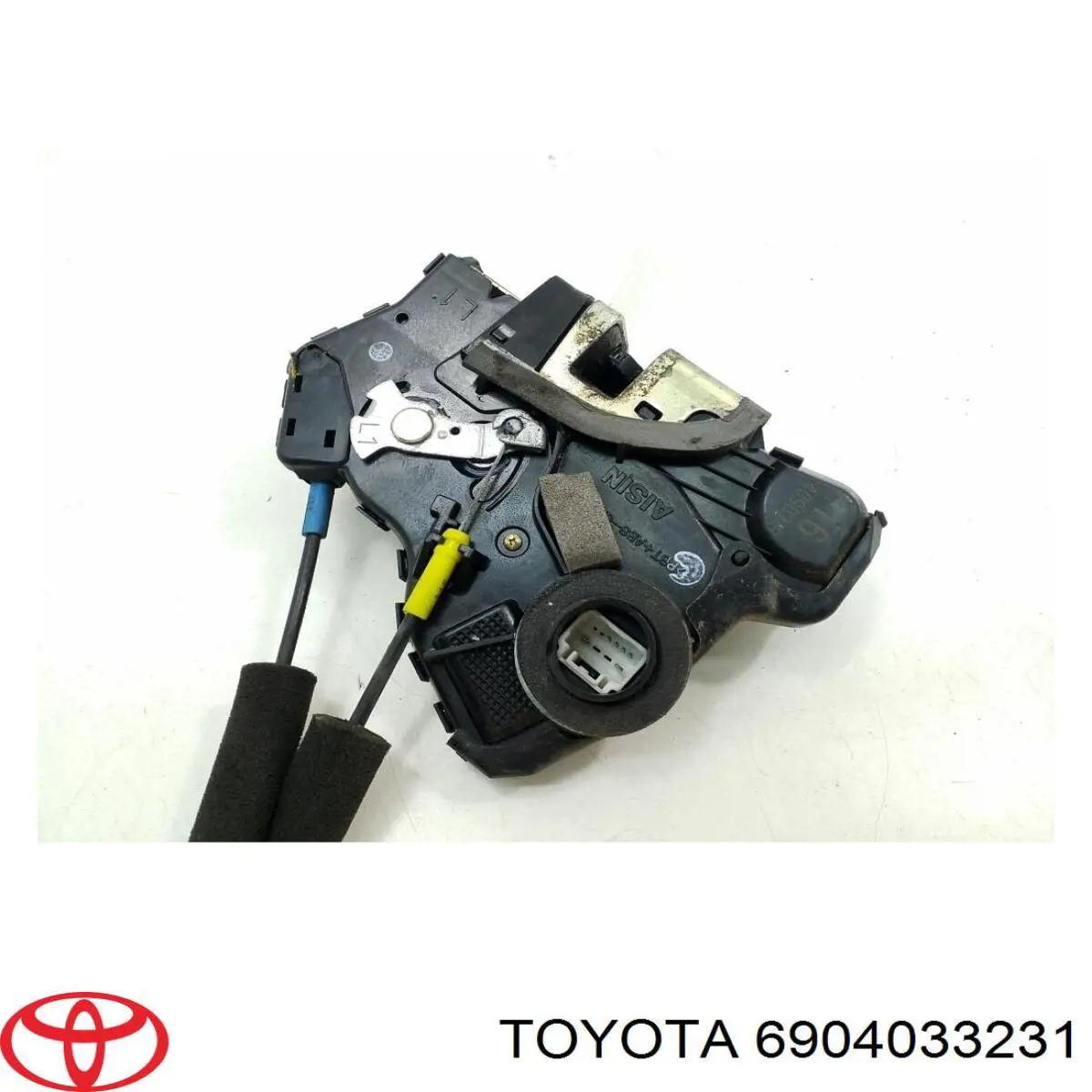 Fecho da porta dianteira esquerda para Toyota Land Cruiser (J12)