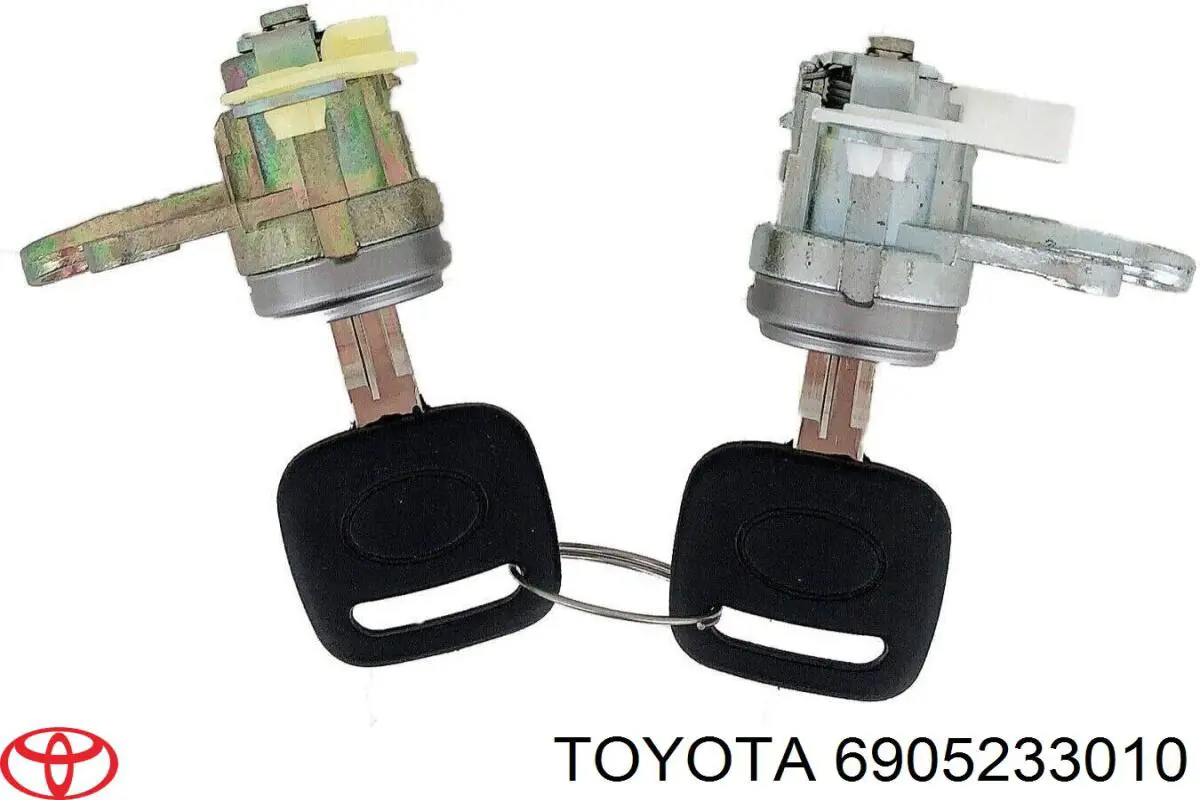 6905233010 Toyota личинка замка двери передней левой