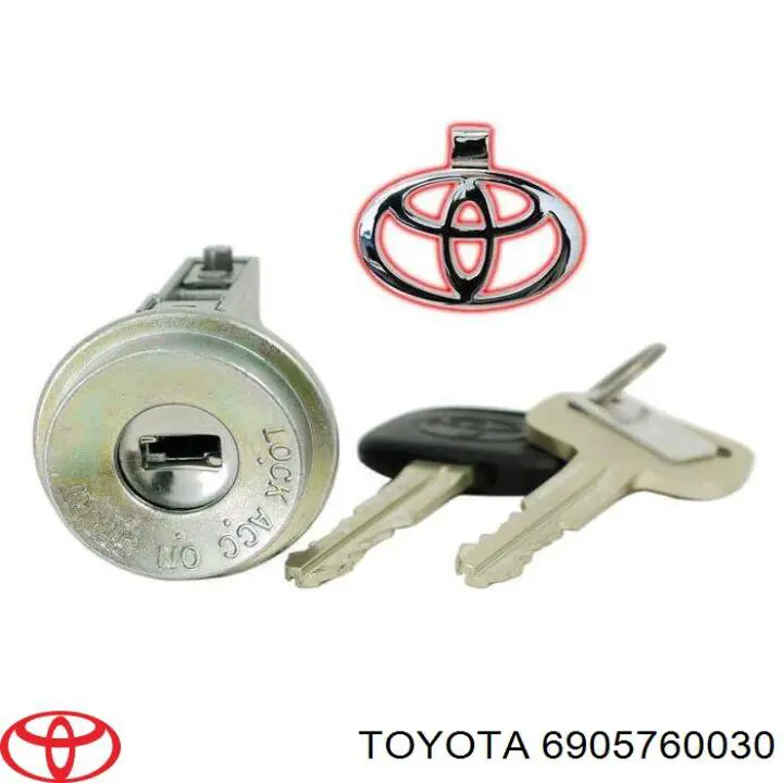 Личинка замка зажигания Toyota 6905760030 цена, от 216.65 USD