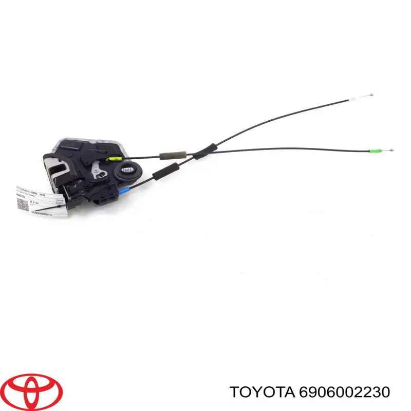 6906002230 Toyota fecho da porta traseira esquerda