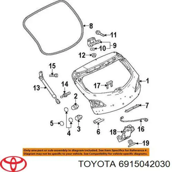 Купить 6915042030 Toyota 