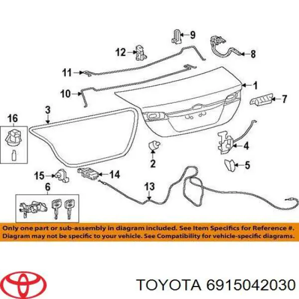  6915042030 Toyota