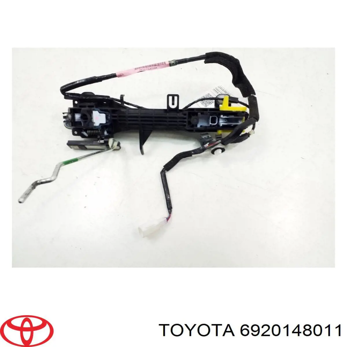 6920148011 Toyota suporte de maçaneta externa da porta dianteira direita