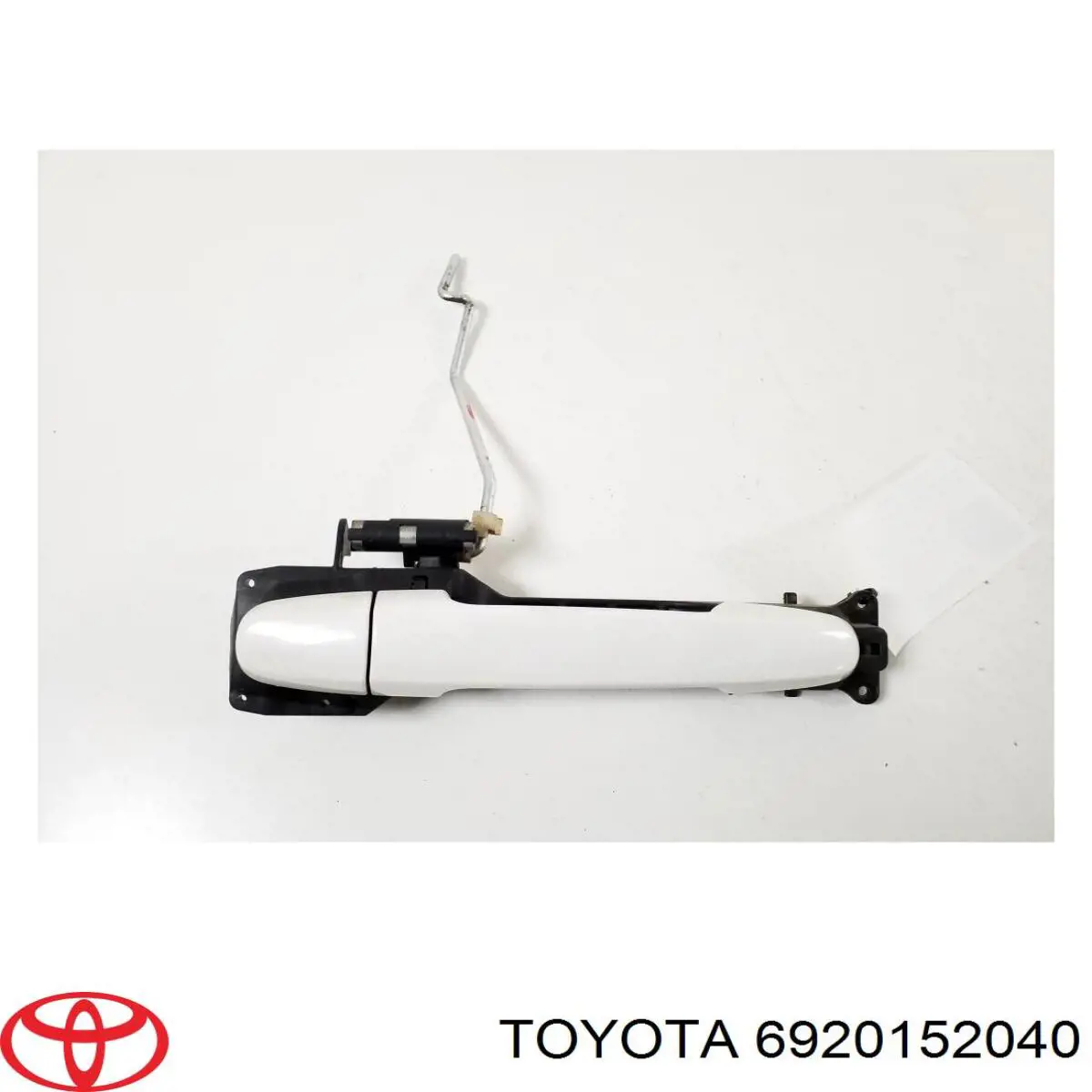 6920152040 Toyota suporte de maçaneta externa da porta dianteira direita