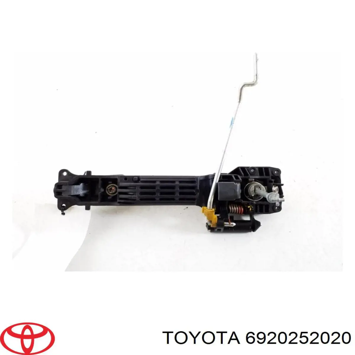 Suporte de maçaneta externa da porta dianteira esquerda para Toyota Auris (E15)