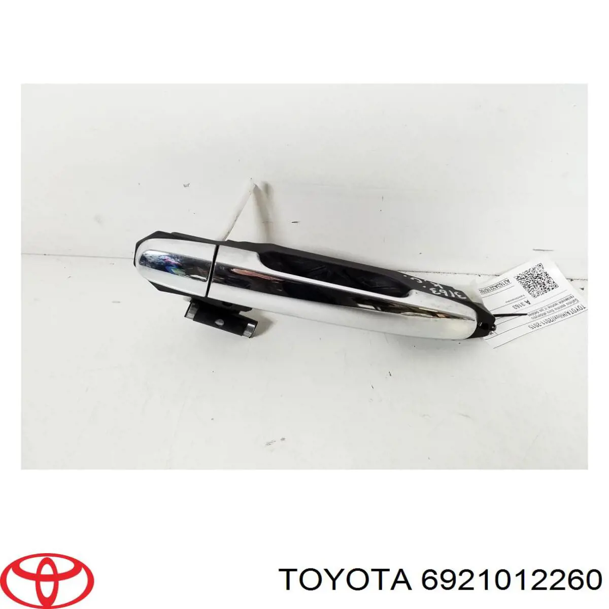 Tirador de puerta exterior trasero derecho 6921012260 Toyota