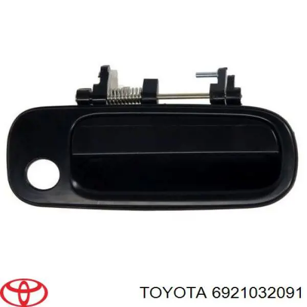Ручка двери передней наружная правая на Toyota Camry V10