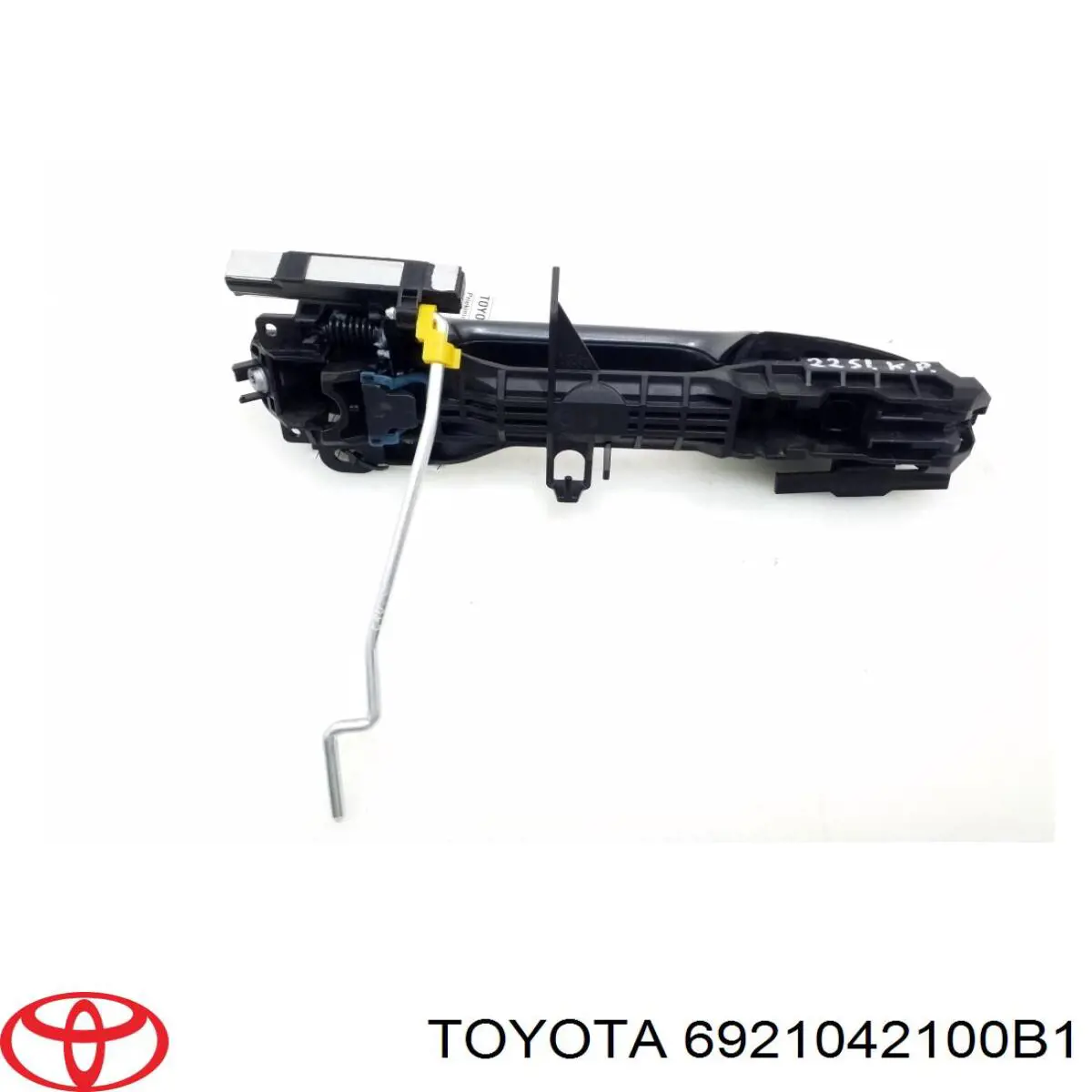 6921042100B1 Toyota maçaneta externa da porta dianteira