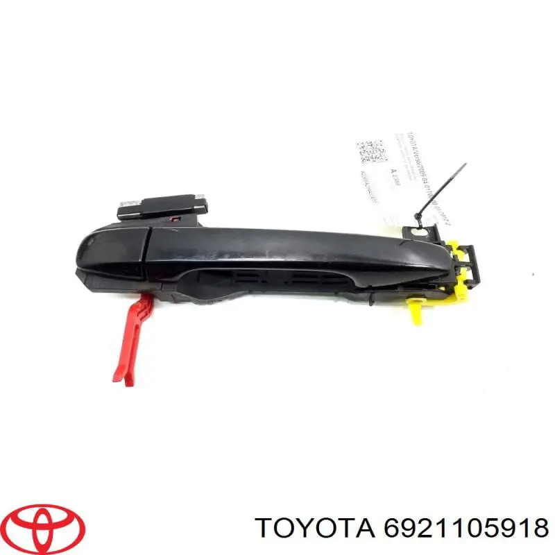 Ручка двери передней наружная 6921105918 Toyota