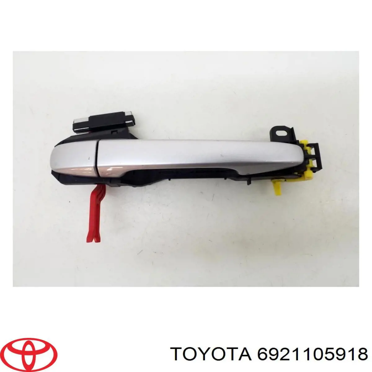 6921105918 Toyota maçaneta externa da porta dianteira