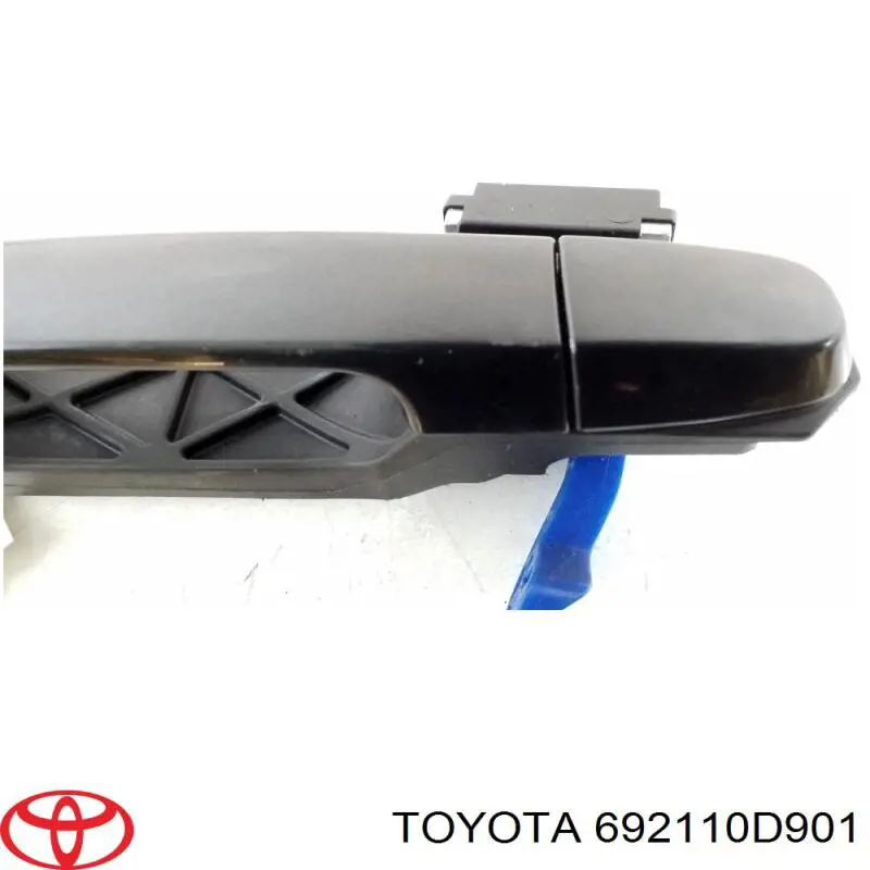 Maçaneta externa da porta dianteira para Toyota Yaris 