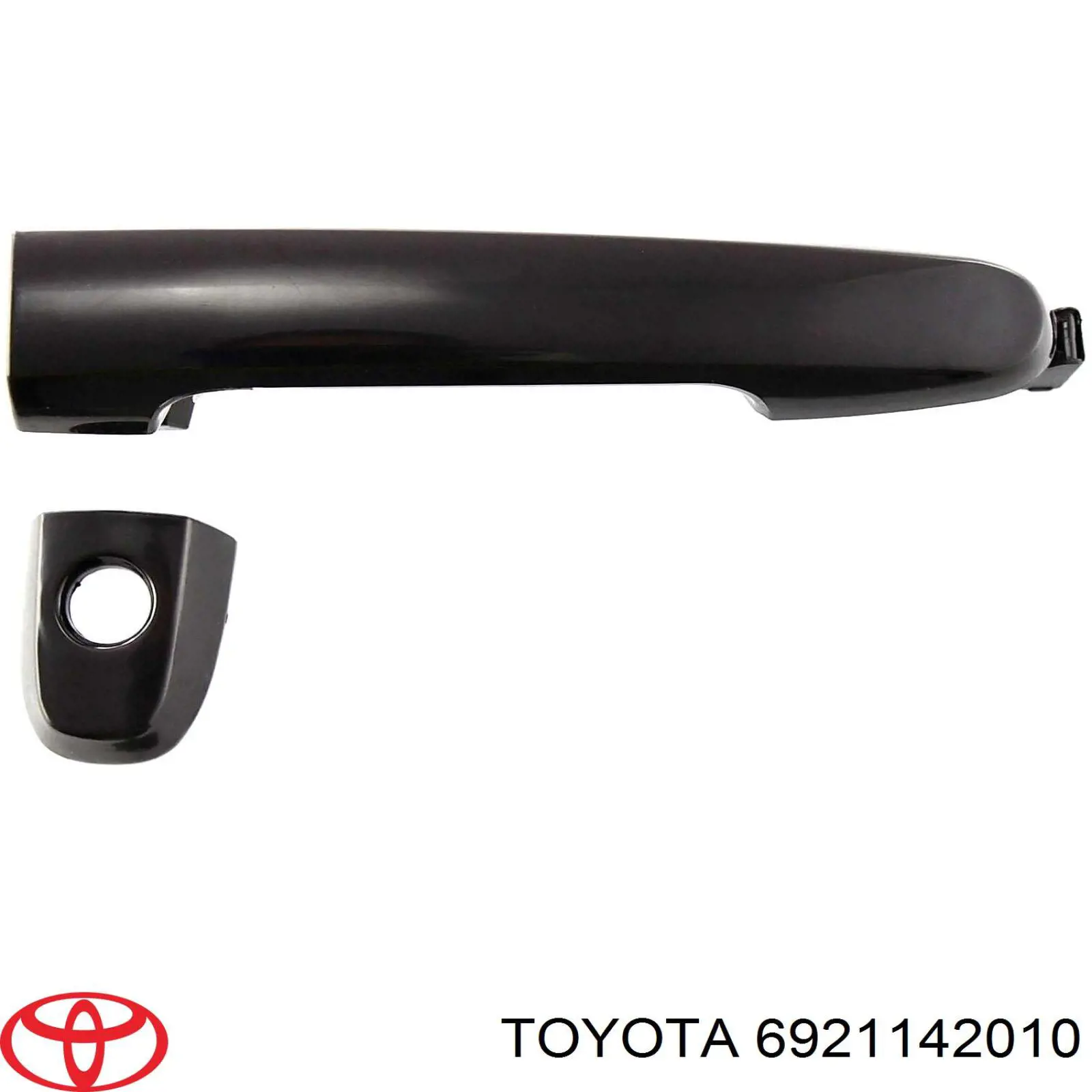 Ручка двери задней наружная правая Toyota 6921142010 цена, от 6.09 USD
