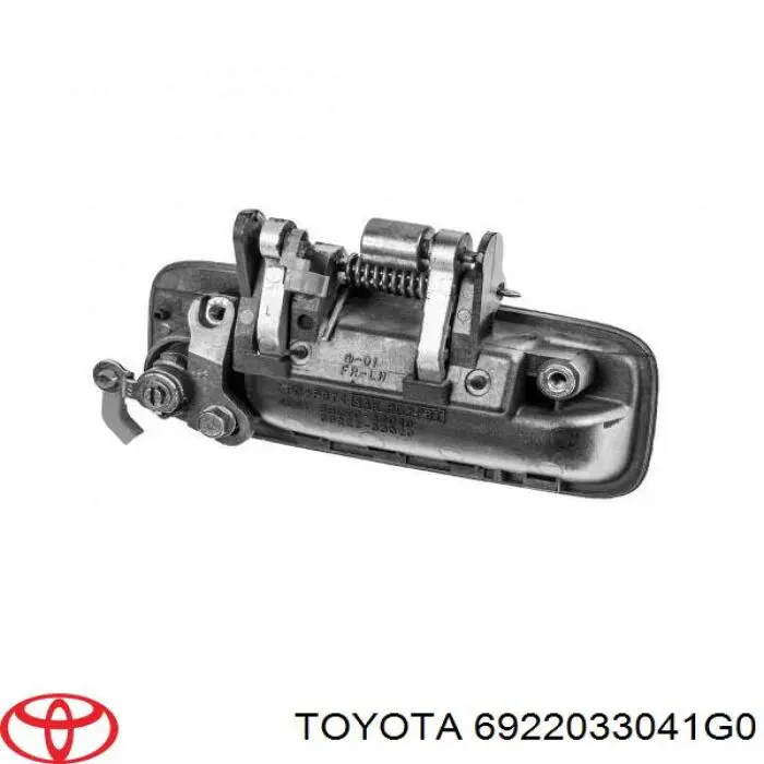Ручка двери передней наружная Toyota 6922033041G0 цена, от 38.01 USD