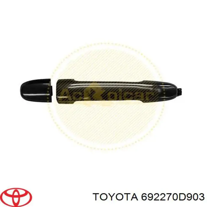692270D903 Toyota Ручка двери задней наружная