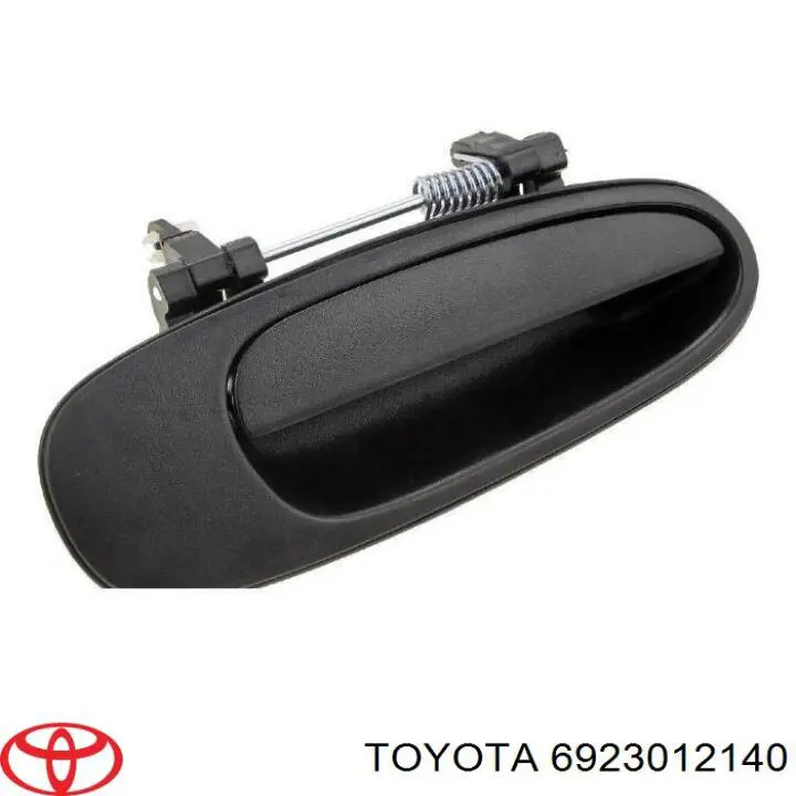 Ручка двери задней наружная правая на Toyota Corolla 