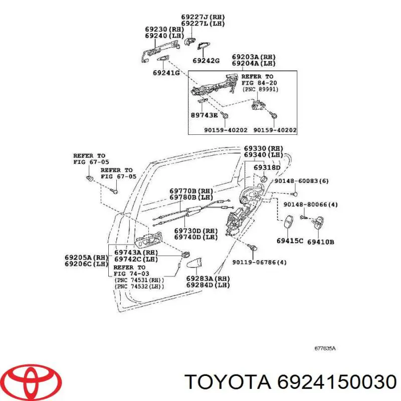 6924150030 Toyota 