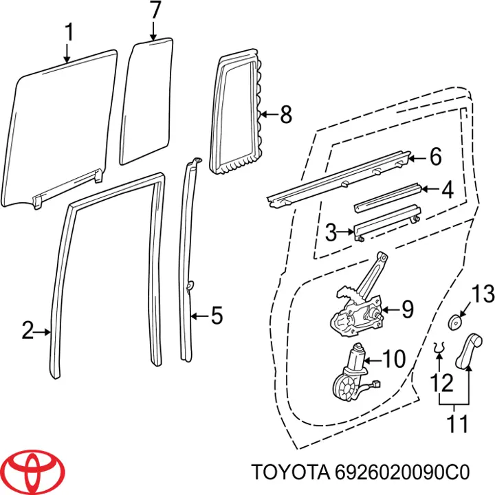  6926020090C0 Toyota