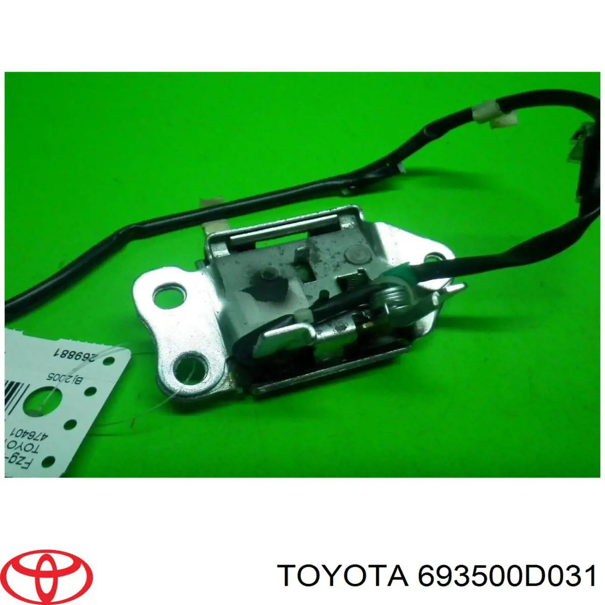 693500D031 Toyota Замок пятой двери