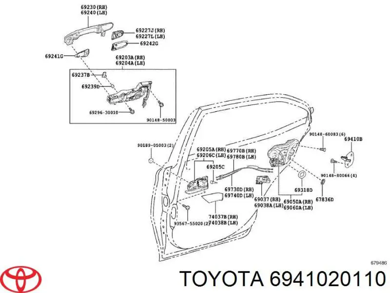  6941020110 Toyota