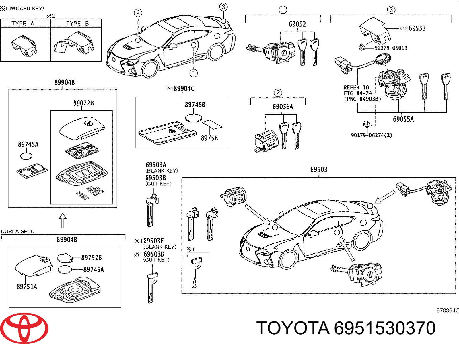 6951530370 Toyota 