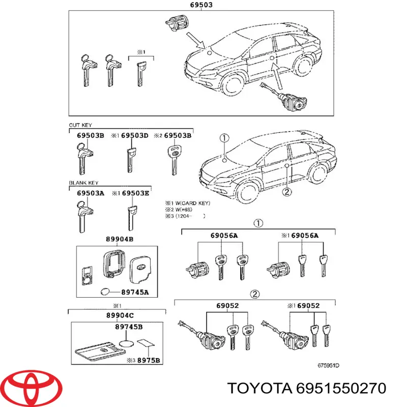 6951550270 Toyota 