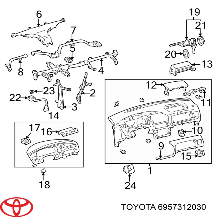 6957312030 Toyota 