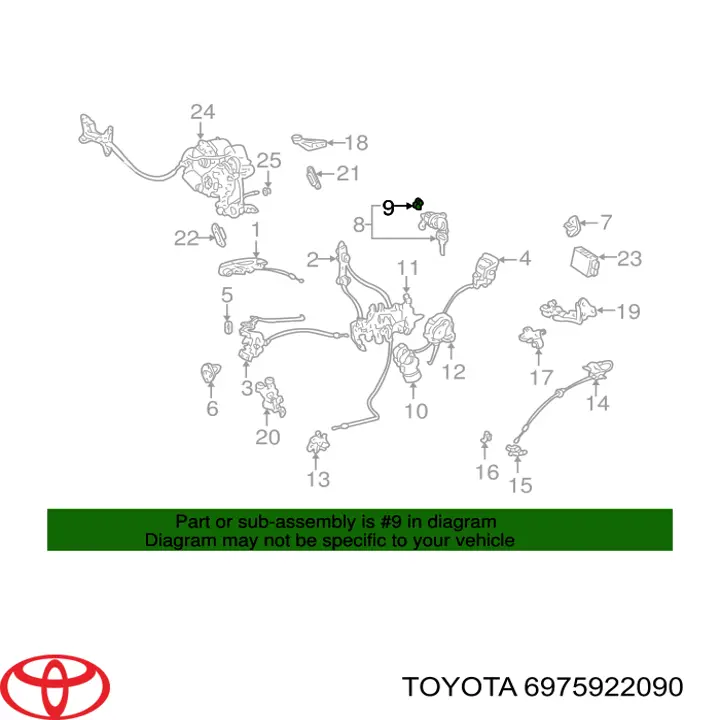  6975922090 Toyota