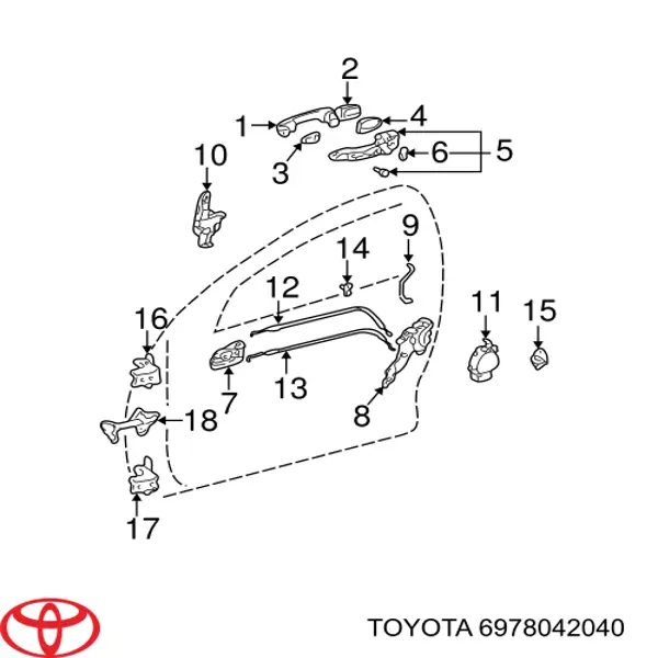6978042040 Toyota 