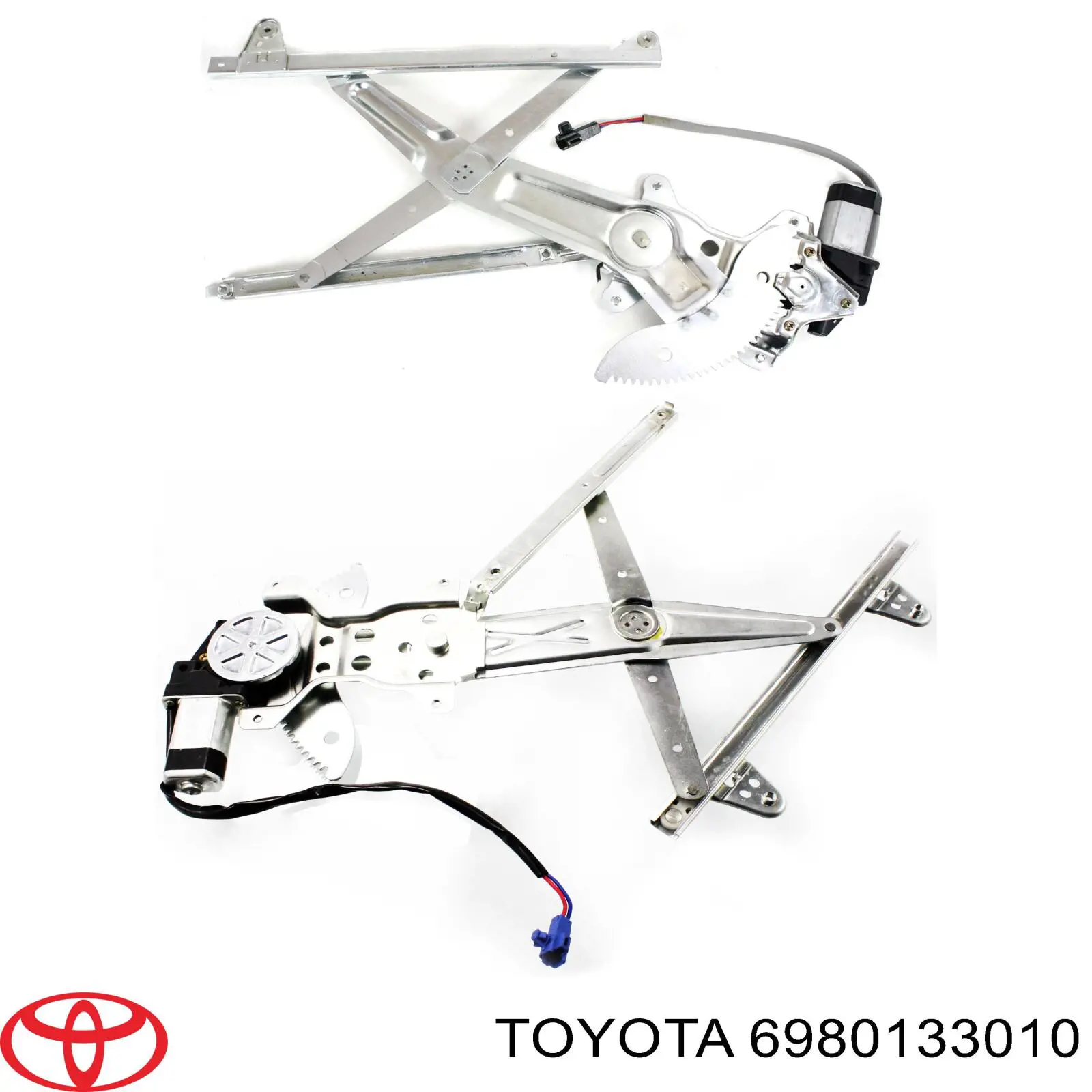 Механизм стеклоподъемника двери передней правой на Toyota Camry V20