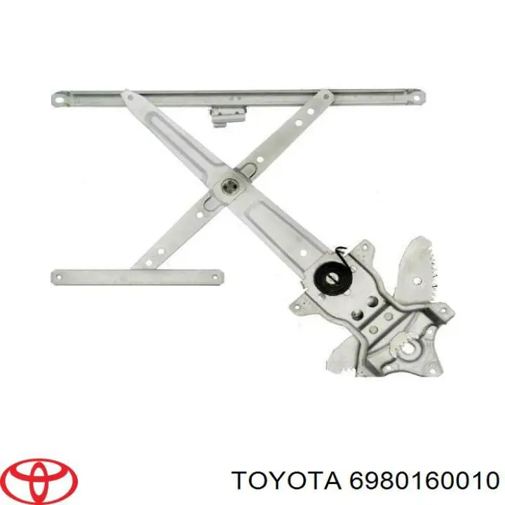 Механизм стеклоподъемника двери передней правой 6980160010 Toyota