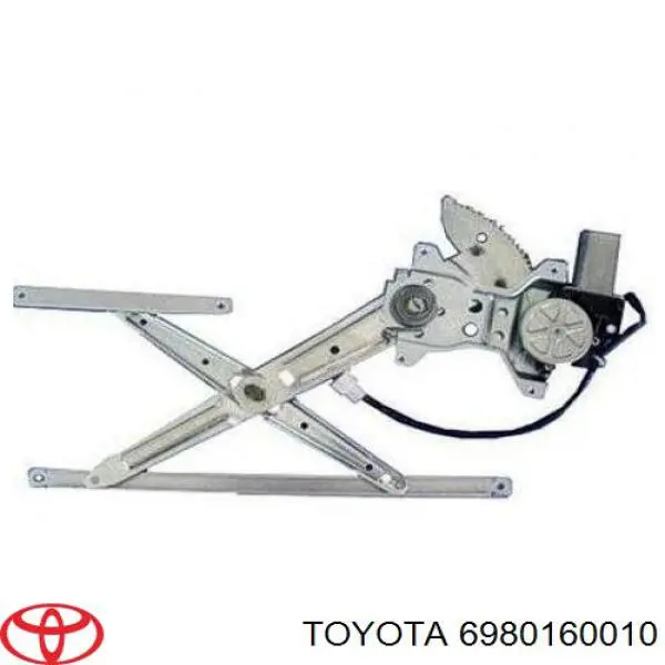 Стеклоподъемник передней правой двери 6980160010 Toyota