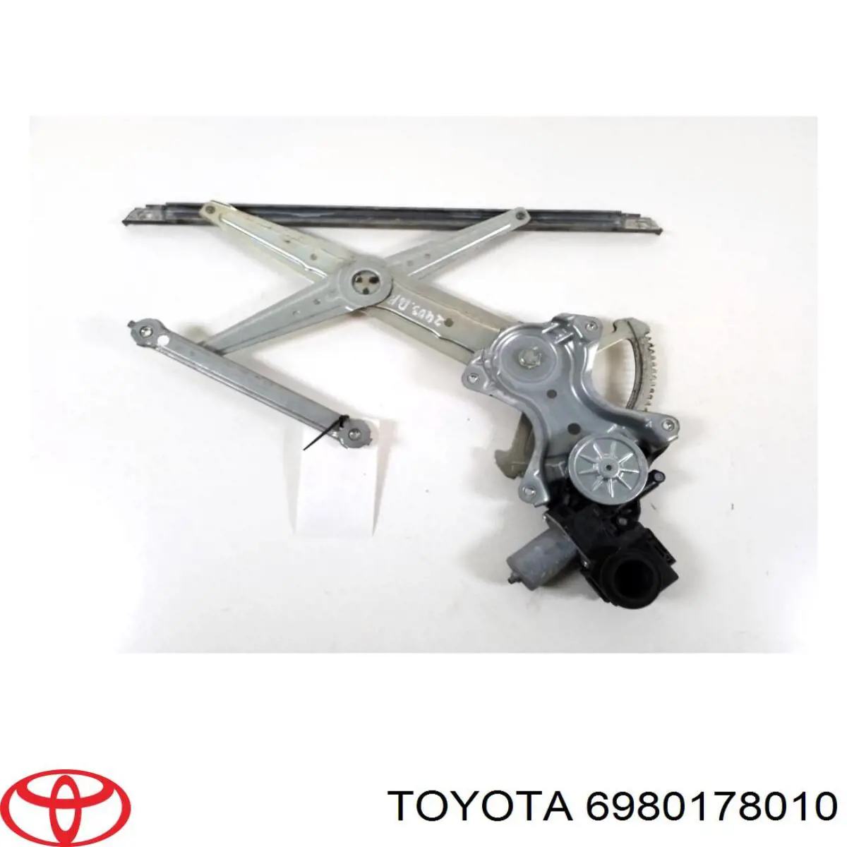 6980178010 Toyota mecanismo de acionamento de vidro da porta dianteira direita