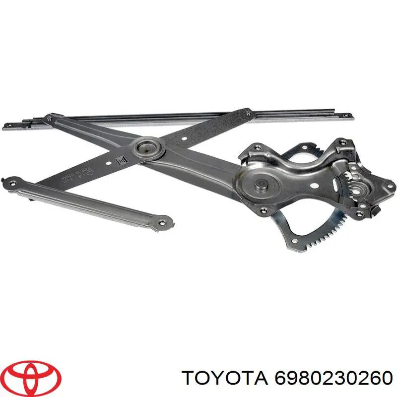  Mecanismo de acionamento de vidro da porta dianteira esquerda Lexus LS 460/460L sedan (USF4) (2006 - 2026) 460/460L