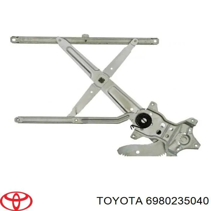 Механизм стеклоподъемника двери передней левой 6980235040 Toyota