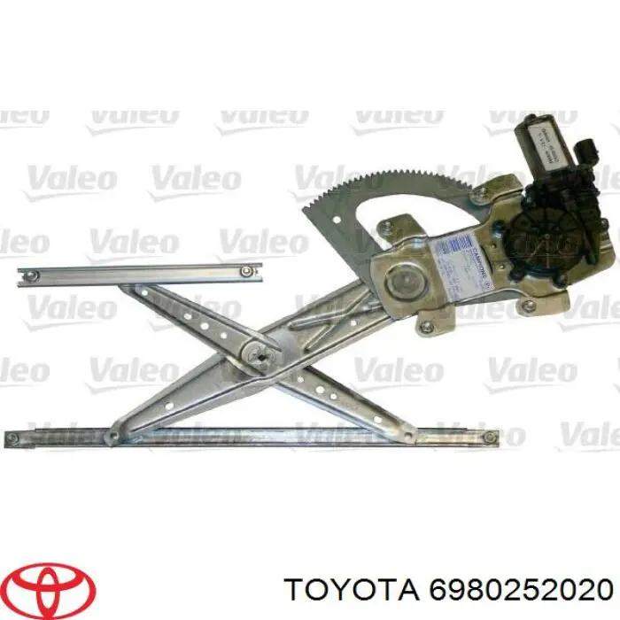 Механизм стеклоподъемника водительской двери Toyota Yaris VERSO минивэн (NCP2) (1999 - 2005) цена, от 42.42 USD
