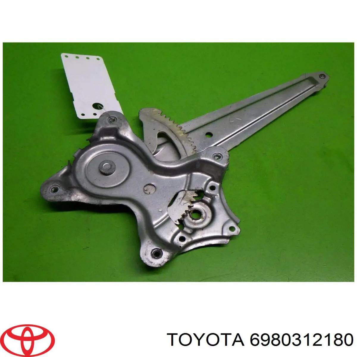 Mecanismo de acionamento de vidro da porta traseira direita para Toyota Corolla (E15)