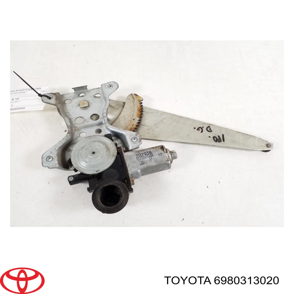 Механизм стеклоподъемника двери задней левой 6980313020 Toyota