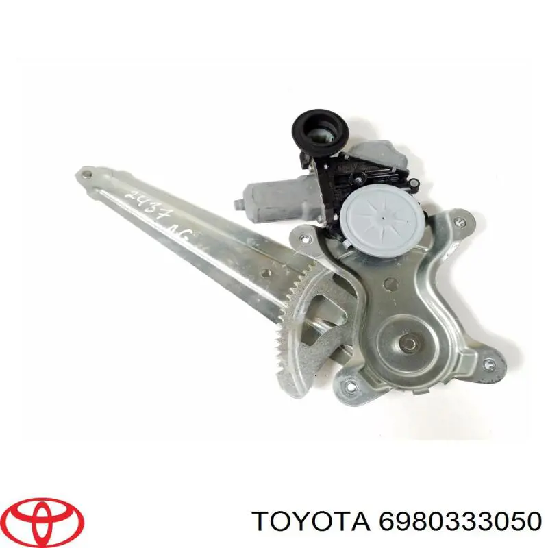 Mecanismo de acionamento de vidro da porta traseira direita para Toyota Camry (V40)