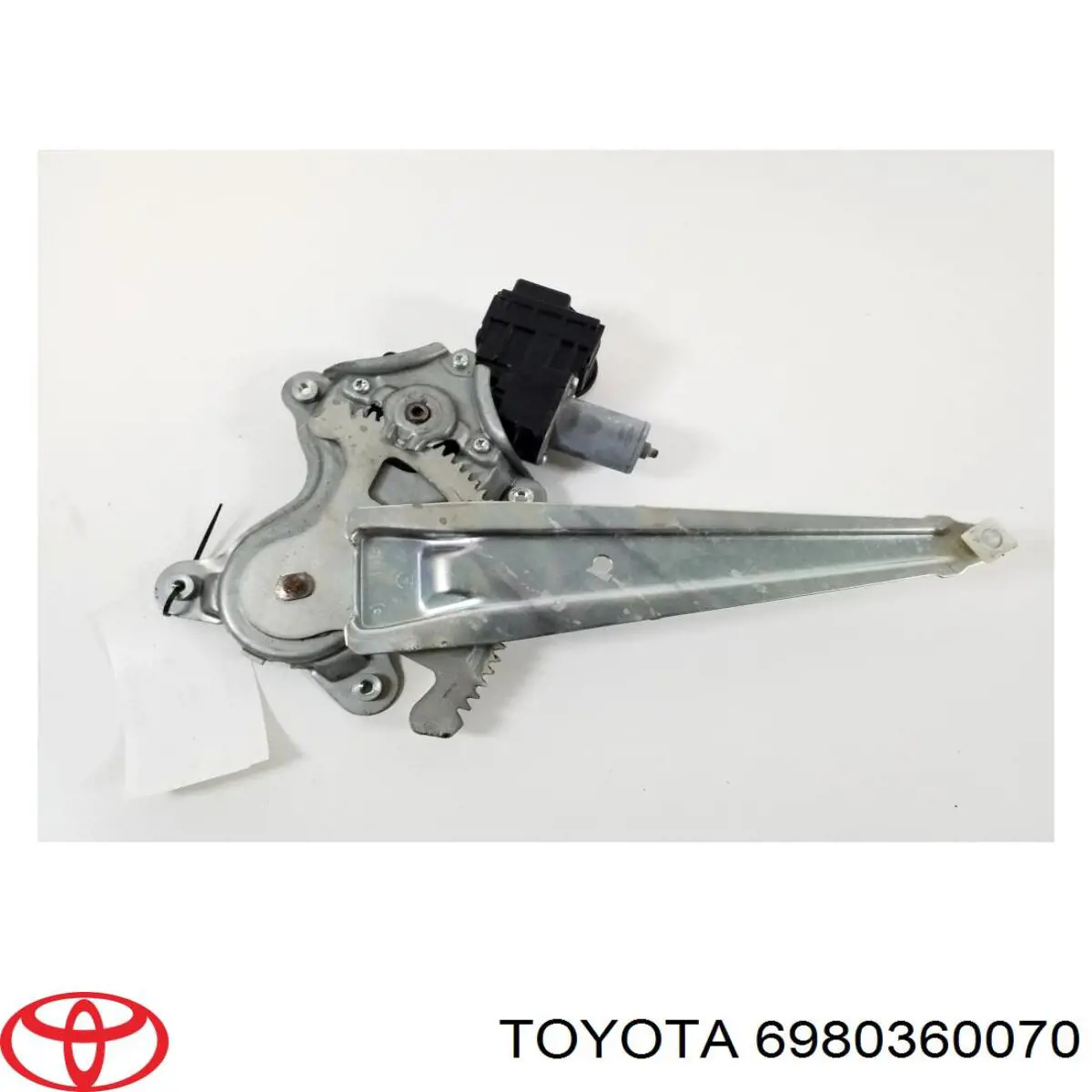 Mecanismo de elevalunas, puerta trasera derecha 6980360070 Toyota