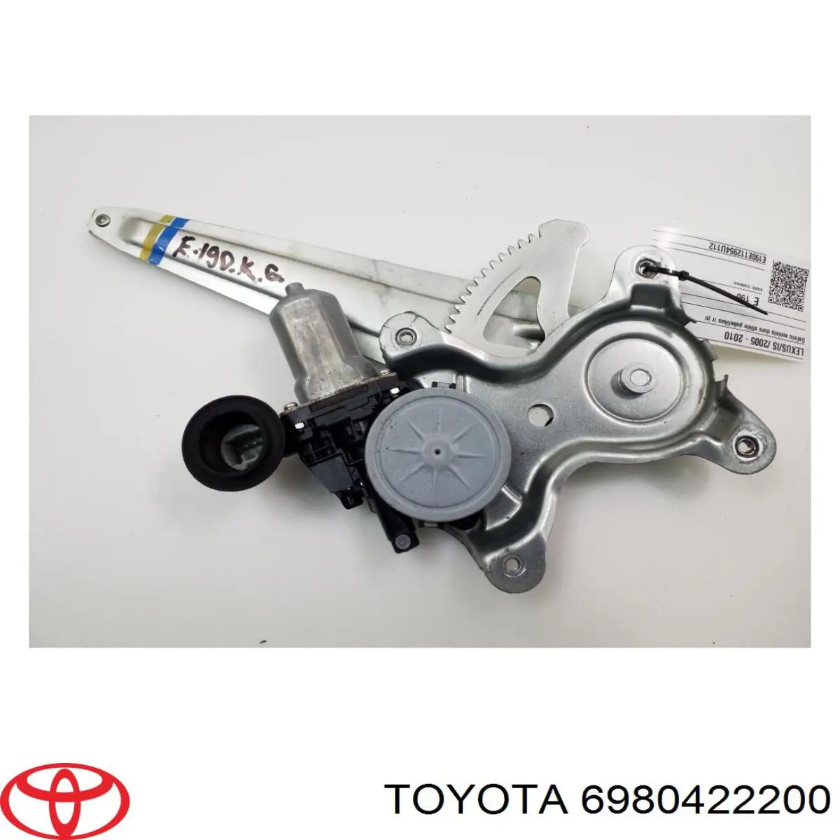 Купить 6980422200 Toyota Механизм стеклоподъемника двери задней левой