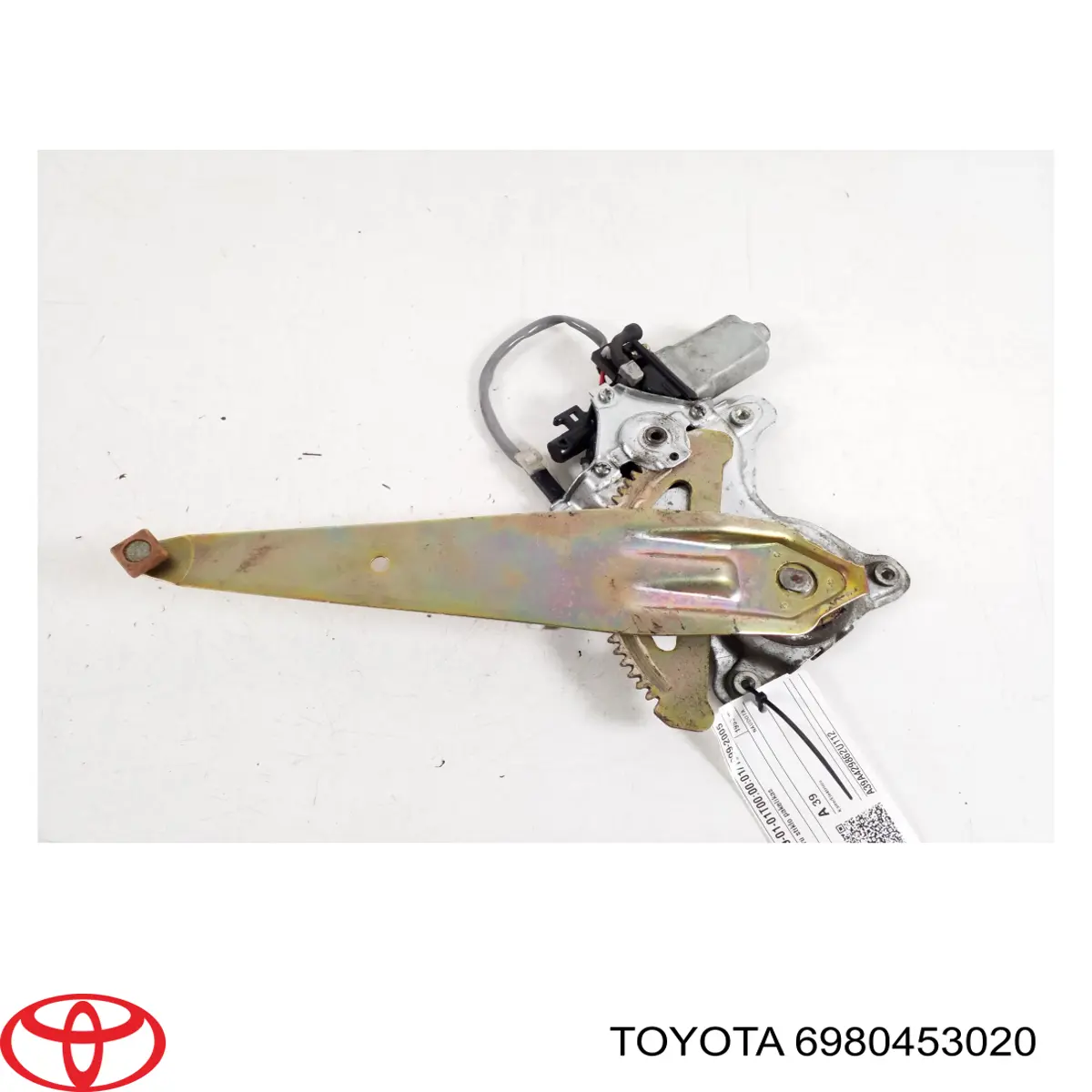 Механизм стеклоподъемника двери задней левой 6980453020 Toyota