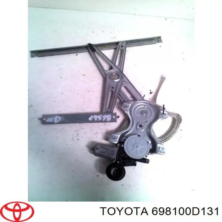 698100D131 Toyota mecanismo de acionamento de vidro da porta dianteira direita