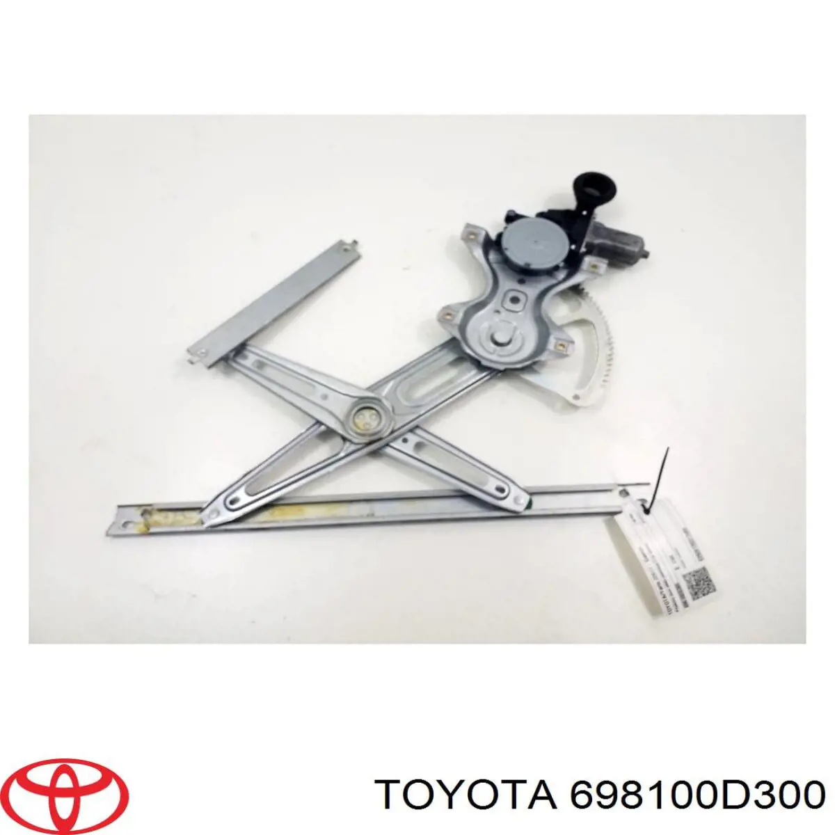 Mecanismo de acionamento de vidro da porta dianteira direita para Toyota Yaris (P13)