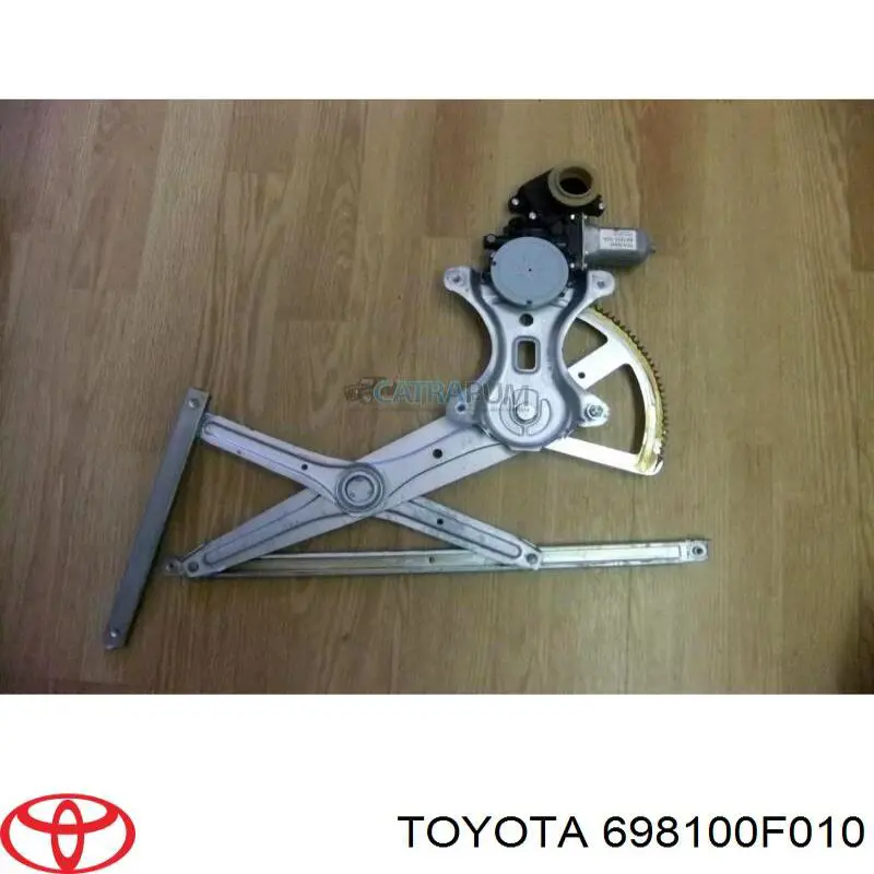 Mecanismo de acionamento de vidro da porta dianteira direita para Toyota Corolla (R10)