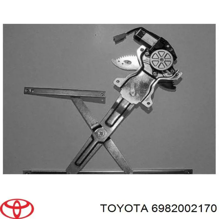 Стеклоподъемник передней левой двери 6982002170 Toyota