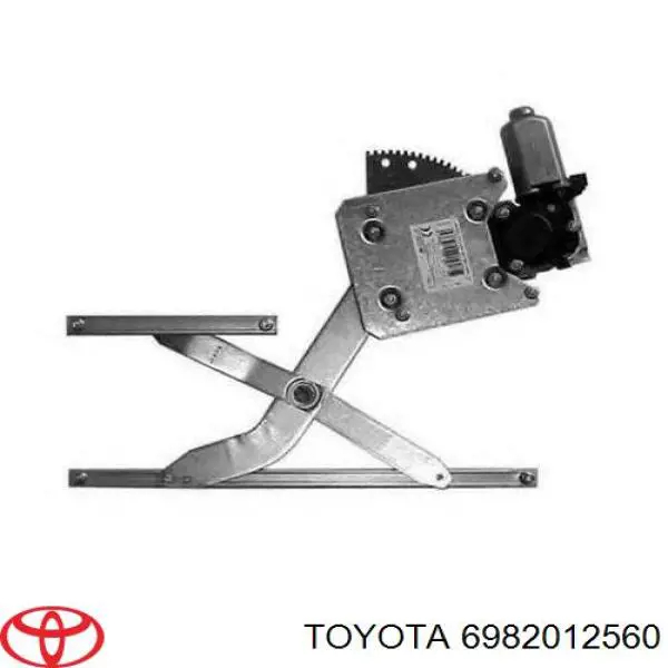 Механизм стеклоподъемника двери передней левой 6982012560 Toyota